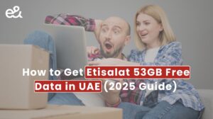 Etisalat 53GB free data