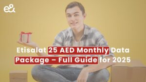 Etisalat 25 AED Monthly Data Package